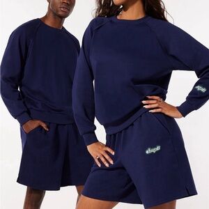 SAVAGE X ESSENTIAL TERRY COUNTRY CLUB X SWEATSHORT SMALL